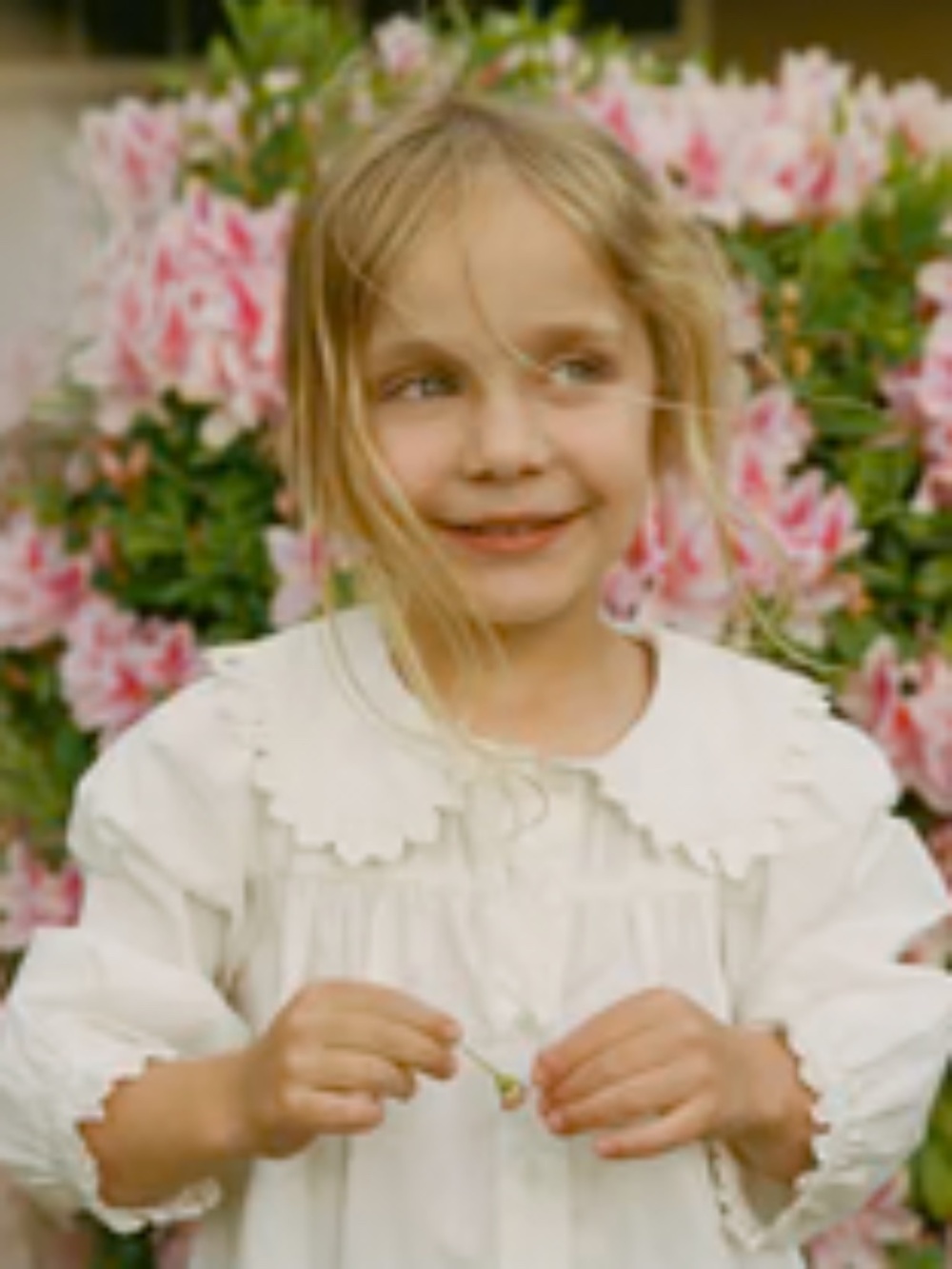 Never worn Doen kids Aya Dress Powder size 4